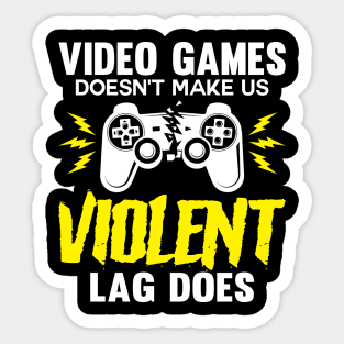 VIOLENT Sticker